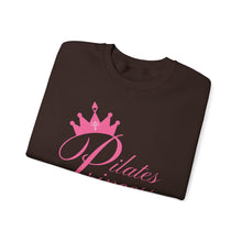 Load image into Gallery viewer, Pilates Princess Crewneck Sweatshirt - Workout Apparel, Gift for Her, Fitness Fashion, Exercise Clothing, Pilates Lover
