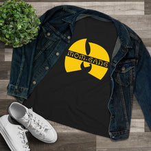 Load image into Gallery viewer, Mom-Gang Women's Cotton Tee — Retro Wu-Tang Style Graphic Shirt
