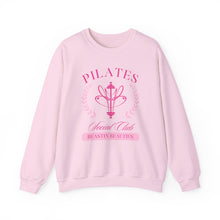 Load image into Gallery viewer, Pilates Social Club Sweatshirt, Unisex Fitness Crewneck, Yoga Lover Gift, Workout Apparel, Cozy Pullover, Active Lifestyle Fashion
