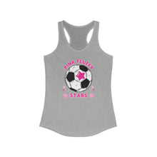 Load image into Gallery viewer, Pink Fluffy Stars Racerback Tank
