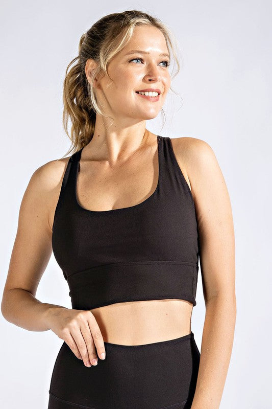 CRISS CROSS BACK SPORTSBRA