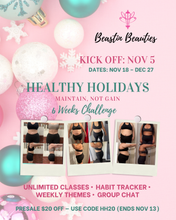 Load image into Gallery viewer, Healthy Holidays 6-Week Challenge | Maintain, Not Gain
