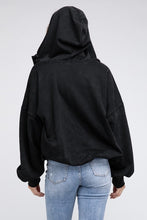 Load image into Gallery viewer, Stitch Detailed Elastic Hem Hoodie
