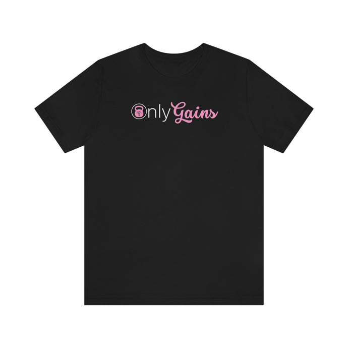 Only Gains Short Sleeve Tee