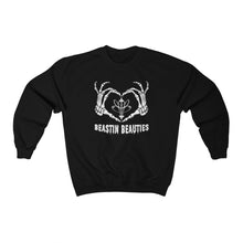 Load image into Gallery viewer, BB Skeleton Heart Crewneck Sweatshirt
