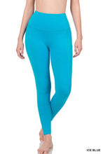 Load image into Gallery viewer, BETTER COTTON WIDE WAISTBAND POCKET LEGGINGS
