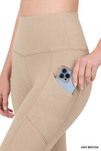 Load image into Gallery viewer, BETTER COTTON WIDE WAISTBAND POCKET LEGGINGS
