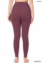 Load image into Gallery viewer, BETTER COTTON WIDE WAISTBAND POCKET LEGGINGS
