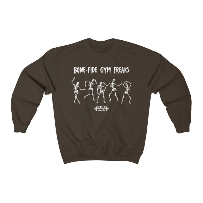 BONE-fide Gym Freaks Crewneck Sweatshirt