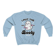 Load image into Gallery viewer, BOO-ty Ghost Crewneck Sweatshirt
