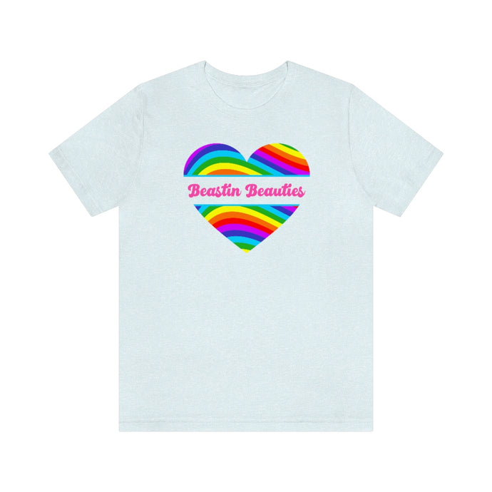 Pride Rainbow Heart Tee