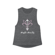 Load image into Gallery viewer, Beastin Beauties Logo Muscle Tank
