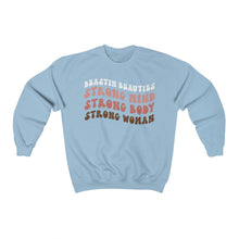 Load image into Gallery viewer, Strong Woman Crewneck Sweatshirt
