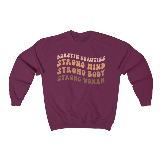 Strong Woman Crewneck Sweatshirt