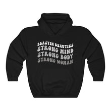 Load image into Gallery viewer, Strong Woman Hooded Sweatshirt
