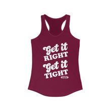 Load image into Gallery viewer, Get it Right, Get it Tight Racerback Tank
