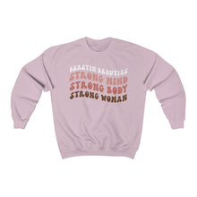 Load image into Gallery viewer, Strong Woman Crewneck Sweatshirt
