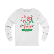Load image into Gallery viewer, Merry Thiccmas Long Sleeve Tee
