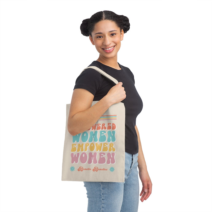 Empowered Women Canvas Tote Bag