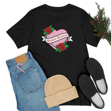 Load image into Gallery viewer, Hearts &amp; Roses Short Sleeve Tee

