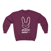 Load image into Gallery viewer, Beastin Bunny Crewneck Sweatshirt
