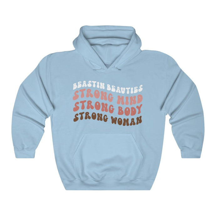 Strong Woman Hooded Sweatshirt