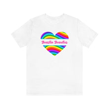 Load image into Gallery viewer, Pride Rainbow Heart Tee
