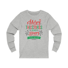 Load image into Gallery viewer, Merry Thiccmas Long Sleeve Tee
