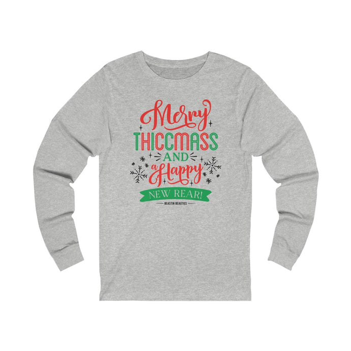 Merry Thiccmas Long Sleeve Tee