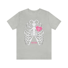 Load image into Gallery viewer, BB Skeleton Heart Short Sleeve Tee
