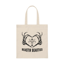 Load image into Gallery viewer, BB Skeleton Heart Tote bag
