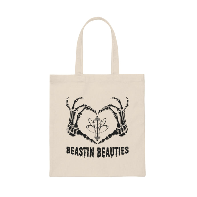 BB Skeleton Heart Tote bag