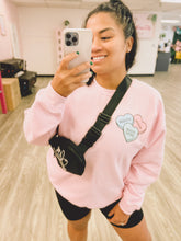 Load image into Gallery viewer, Beauty Brains &amp; Booty Gains Crewneck Sweatshirt
