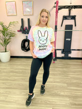 Load image into Gallery viewer, Beastin Bunny Rainbow Tee
