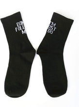 Load image into Gallery viewer, Don’t follow me Socks
